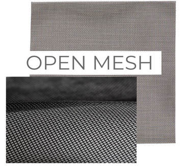 Open mesh fabric sample