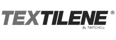 Textilene by Twitchell Black and Gray Logo