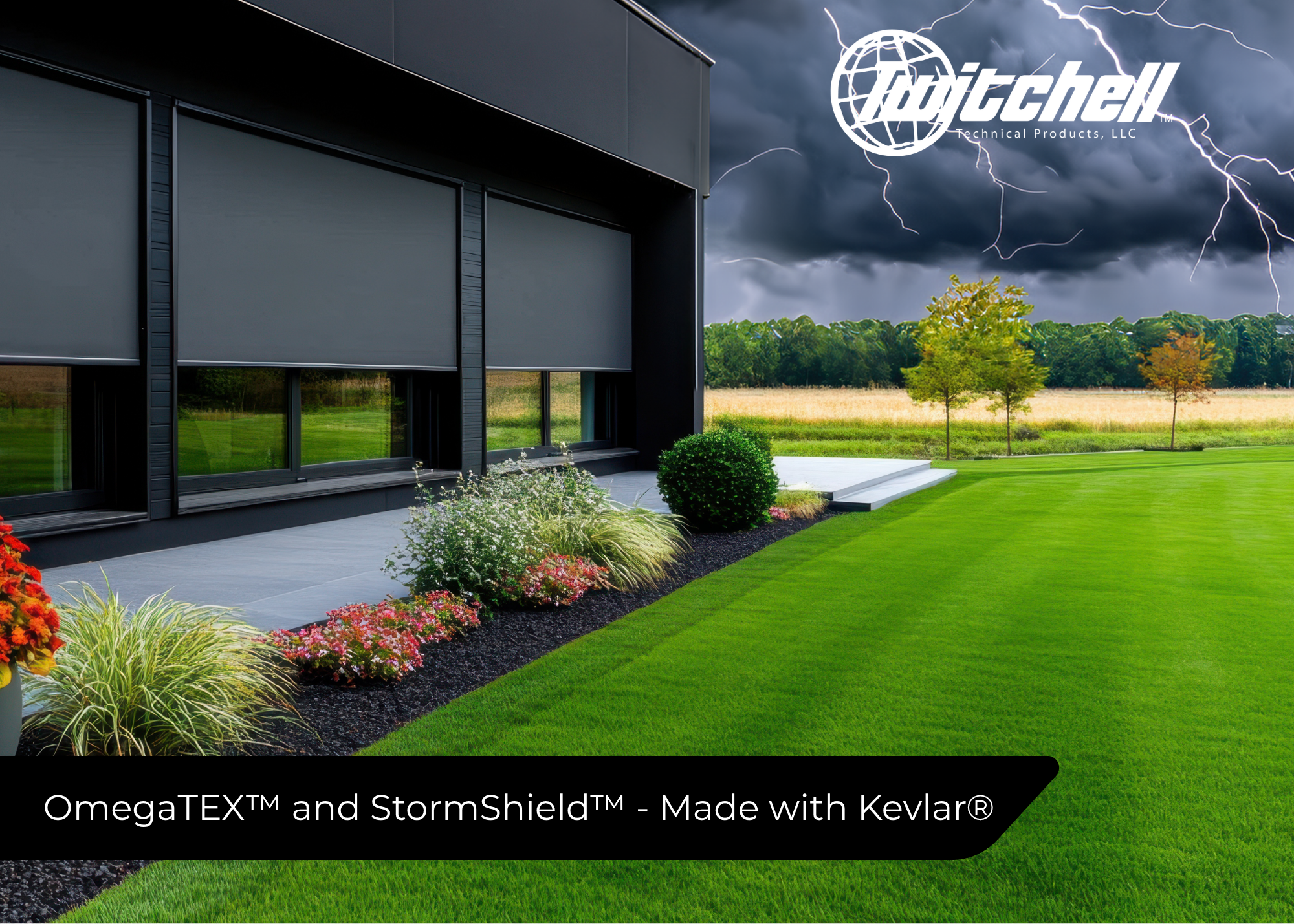Introducing the enhanced OmegaTex™ Hurricane Screen from Twitchell!